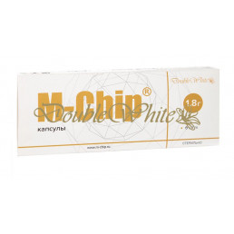 М-чип Наноматрица Капсулы (6 шт*1,8 г) Для спасения имплантатов , профилактики и лечения мукозита , периимплантита, Double White (M-Chip)