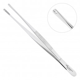 22-11 Пинцет шовный прямой, 15,0 см