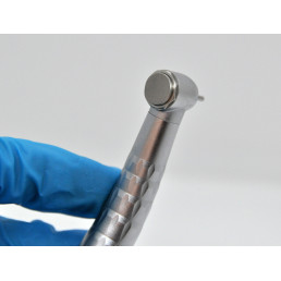 Наконечник турбинный HELICA кнопочный, c бестеневой подсветкой, 5-точечный спрей, 4-канальный