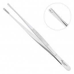 22-11 Пинцет шовный прямой, 15,0 см