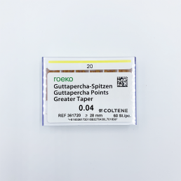 Гуттаперча ROEKO Greater Taper .04 №20 (60шт)