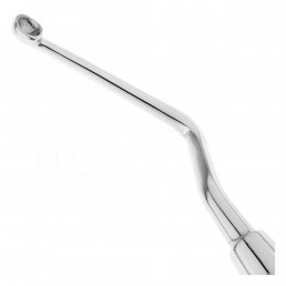 25-12 ложка кюретажная, Martin, круглая, 3,0мм, изогнутая