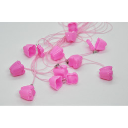 Контейнер для молочных зубов «Зубик» розовый (10 шт.)