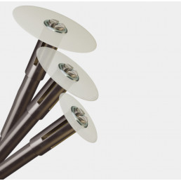 Хот (40 шт) Шлифовальный диск супермягкий, 10 мм, Кагаяки (Kagayaki Hot)