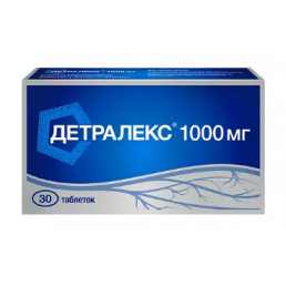 Детралекс таблетки покрыт.плен.об. (1000 мг)(30 шт) Сервье Рус ООО