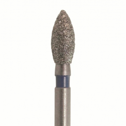 Бор алмазный 830 023 FG (5 шт) Форма: пламя, синий. JOTA