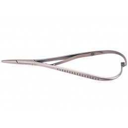 Иглодержатель микрохирургический прямой Mathieu, 170 мм (1шт) AGILE