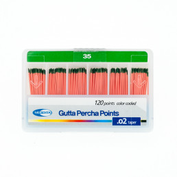 Гуттаперча Медента .02 №35 (120шт) META BIOMED