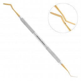 24-2 Гладилка обратная, гибкая, 2,0мм, нитрид-титановое покрытие