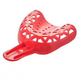 Ложка слеп. Пластик, перф. верх+низ №2  (1 пара) Accentmed