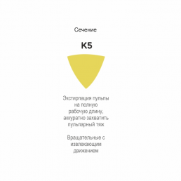 Кид файл 16мм К5 .04 №20 (4 шт/уп) Goffshtein Dental Development (KID-FILE) 