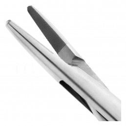 20-23 Иглодержатель хирургический прямой ToennisTC,180 мм, карбид-вольфрамовые вставки, безкремальеры