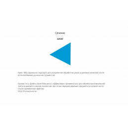 Apex-max 21мм AX30 .02 №30 (6 шт/уп) Goffshtein Dental Development