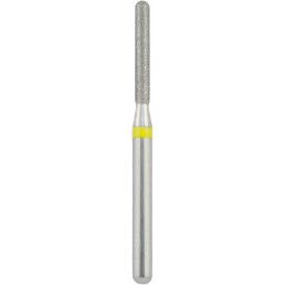 Бор алмазный 881-014SF-FG (1шт) форма цилиндр круглый, мелкое зерно, NTI
