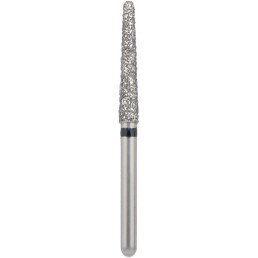 Бор алмазный 850L-018SC-FG  (1шт) форма конус длинный, крупное зерно, NTI