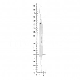 26-41B Кюрета Gracey форма 11/12, ручка DELUXE, ø 10 мм