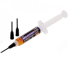 Плавиковая кислота  4% (1шпр.х5мл) протравка для фарфора, Bisco (Porcelain Etchant)