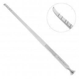 40-31 Долото изогнутое 17,5 см, рабочая часть 4,0 мм, 6-9-12-14-17 мм