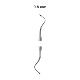 03-654 Экскаватор овальный двухугловой Darby-Perry 0,8мм, AGILE