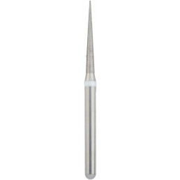 Бор алмазный 859-014UF-FG (1шт) форма конус остроконечный, мелкое зерно, NTI