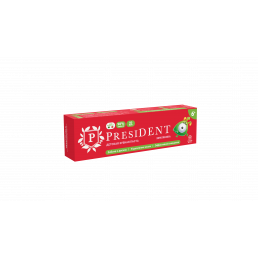 Зубная паста детская PRESIDENT 6+ Земляника (70 мл) RDA 50