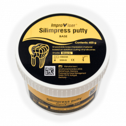 Силимпресс Патти Черная (2*400 г) А-силикон, база, ImproViser (Silimpress Putty black)