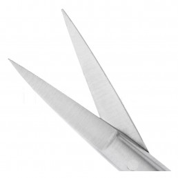 19-14 Ножницы хирургические прямые Kelly, 160 мм, зубчатые