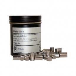Сплав Gialloy CB/N для бюгелей (никель хром.), 1кг BK Giulini
