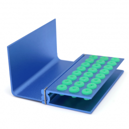 Термоблок д/боров металл, автоклавируемые 24FG/RA Синий (вид2)