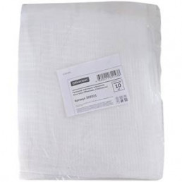Салфетки ВАФЕЛЬНЫЕ отбеленные, 45×60 см, плотность 120(±10) г/м2, (10 шт) OfficeClean