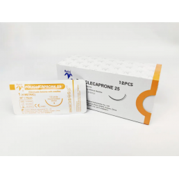 Полиглекапрон 25 WINNER №5 (12шт), фиолет, 45см, обр-реж, 13мм, 3/8