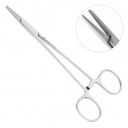 20-10 Иглодержатель хирургический прямой Baumgartner, 145 мм 