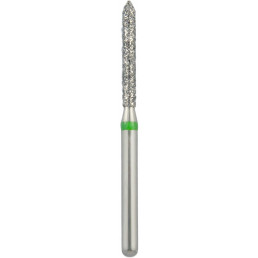 Бор алмазный 886-014C-FG (1шт) форма цилиндр острый, крупное зерно, NTI