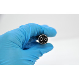 Наконечник турбинный HELICA кнопочный, c подсветкой, 4-точечный спрей, 4-канальный