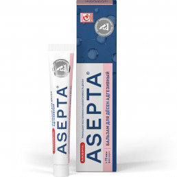 Бальзам для дёсен адгезивный (10 г), Асепта (ASEPTA)