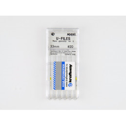 Файлы для эндочака U-Files №20 (6 шт/уп) MANI