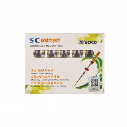 Файл SC машинный 25мм 03/15 (6шт) с памятью формы SOCO (СОХО)