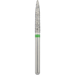 Бор алмазный 863L-016C-FG (1шт) форма конус длинный, крупное зерно, NTI