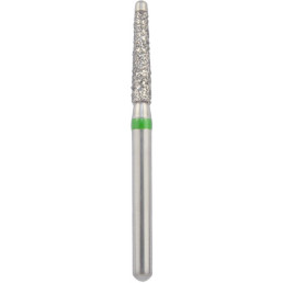 Бор алмазный 851-016C-FG (1шт) форма конус круглый атравматичный, крупное зерно, NTI