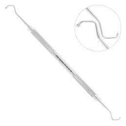 29-49 Штопфер двусторонний, шарик-шарик, 1,0-1,5 мм, тройной изгиб