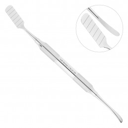 40-22A Распатор-микродвусторонний Prichard, 4,0 мм, ручка DELUXE, ø 10 мм, градуированый 4.0 мм