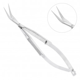 AC 751/12 Ножницы микрохирургические угловые Noyes, 12,0 см, NOPA