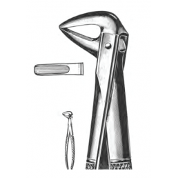 Щипцы для удаления зубов №74 нижние, корневые, AGILE