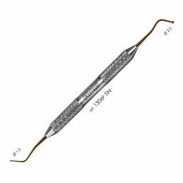 1306F TIN Штопфер -барнишер (бёрнишер) Доукладчик с покрытием, Fabri