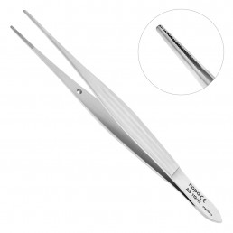 AB 119/15 Пинцет анатомический перевязочный MC INDCE, 15,0 см, NOPA