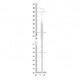 27-9 Зонд / Эксплорер односторонний гибкий, форма 65, HLW