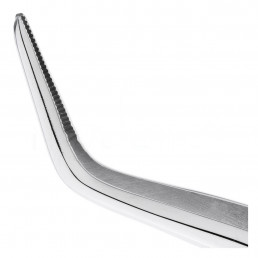 22-1 Пинцет стоматологический изогнутый Meriam, 16,0см