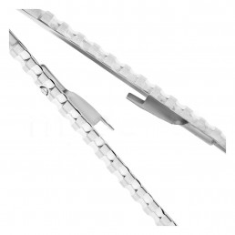 40-95TC Иглодержатель хирургический прямой Micro-Nadelhalter TC, 18,0 см, C твердосплавными вставками 