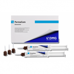 Пермацем Smartmix (2шпрх10г) цемент САМОотверждаемый для фиксации, DMG (PermaCem)