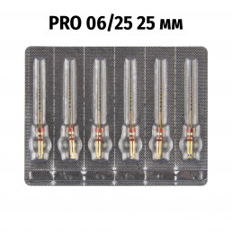 Файл SC PRO машинный 25мм 06/25 (6шт.) с памятью формы SOCO (СОХО)